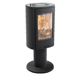 Plieninė krosnelė Nibe Contura C870:2 Style, juoda, 3 - 7 kW