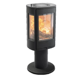 Plieninė krosnelė Nibe Contura C886:2 Style, juoda, 3 - 7 kW