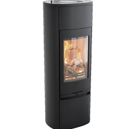 Plieninė krosnelė Nibe Contura C890:2 Style, juoda, 3 - 7 kW