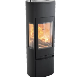 Plieninė krosnelė Nibe Contura C896:2 Style, juoda, 3 - 7 kW