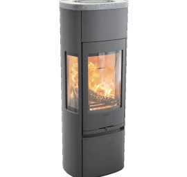 Plieninė krosnelė Nibe Contura C896:3 Style, pilka, 3 - 7 kW