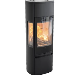 Plieninė krosnelė Nibe Contura C896G:2 Style, juoda, 3 - 7 kW