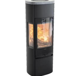 Plieninė krosnelė Nibe Contura C896G:3 Style, juoda, 3 - 7 kW