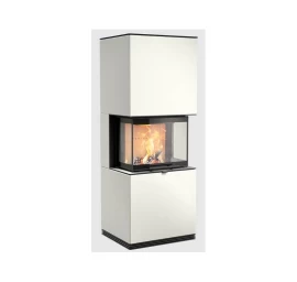 Plieninė krosnelė Nibe Contura CI61, balta, 3 - 7 kW