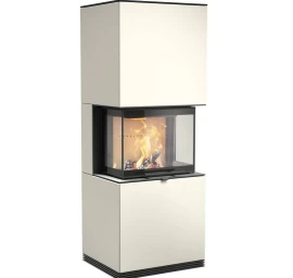 Plieninė krosnelė Nibe Contura CI61A, balta, 3 - 7 kW
