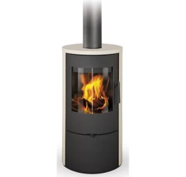 Plieninė krosnelė Romotop Evora 01, su apdaila, 4 kW