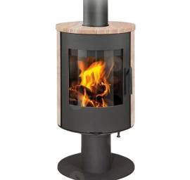 Plieninė krosnelė Romotop Evora T07, su apdaila, 6.5kW