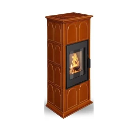 Plieninė krosnelė Romotop Gremio 2, su apdaila, 7.5 kW