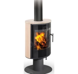 Plieninė krosnelė Romotop Laredo T 04, su apdaila, 6.5kW