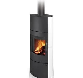 Plieninė krosnelė Romotop Ovalis 05, keramikos apdaila (sp. 30301), 8 kW