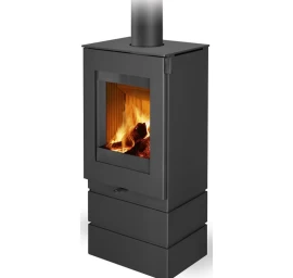 Plieninė krosnelė Romotop Teon L03, 8 kW