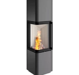 Plieninė krosnelė Spartherm CUBO L RLA, 4.5 - 7.7 kW, titanas