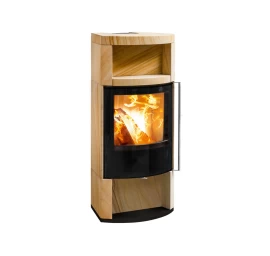 Plieninė krosnelė Spartherm Moro, smiltainio apdaila, 6.5 kW