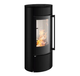 Plieninė krosnelė Spartherm Senso S, iki 9.1 kW, juoda