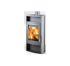 Plieninė krosnelė Thorma Alvesta, pilka, 4 - 12 kW