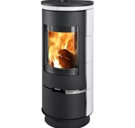 Plieninė krosnelė Thorma Andorra Ceramic Standard, balta