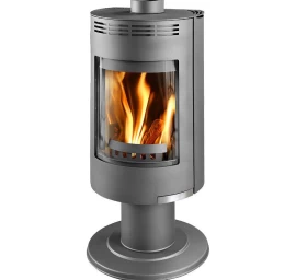 Plieninė krosnelė Thorma Andorra Exclusive, pilka, su koja