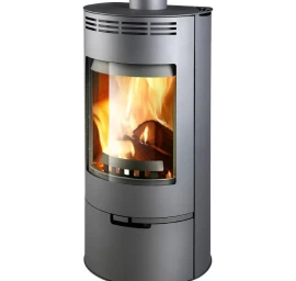 Plieninė krosnelė Thorma Andorra, pilka, 4 - 11 kW