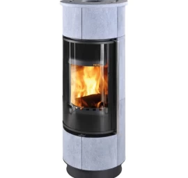 Plieninė krosnelė Thorma Atika Serpentino Extra, juoda