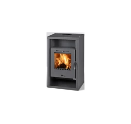 Plieninė krosnelė Thorma Horby, juoda, 3.5 - 10.5 kW