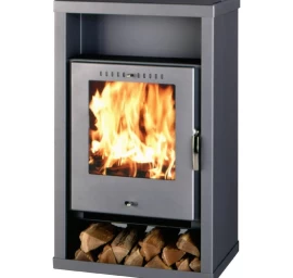 Plieninė krosnelė Thorma Horby, pilka, 3.5 - 10.5 kW