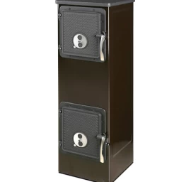 Plieninė krosnelė Thorma Kerpen II AT, ruda, 2.5 - 7.5 kW