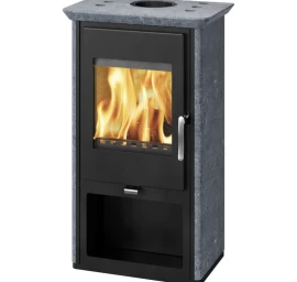 Plieninė krosnelė Thorma Odense, Serpentino akmens apdaila, 6 kW