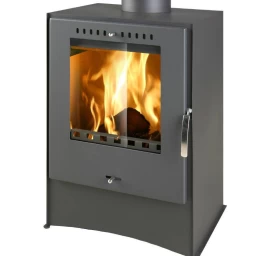 Plieninė krosnelė Thorma Skal II, juoda, 3.5 - 10.5 kW