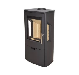 Plieninė krosnelė Thorma Wikantica, pilka, 4 - 12 kW