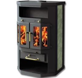 Plieninė krosnelė Victoria FAVORIT 2 KX, 10-15 kW