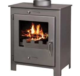 Plieninė krosnelė Victoria Nero, 6 kW