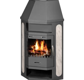 Plieninė krosnelė Victoria Pearl A, 14 kW