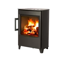 Plieninė krosnelė Wiking Mini 2 ant trumpų kojelių