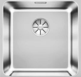 Plieninė plautuvė BLANCO SOLIS 400-U BRUSHED InFino O.AF