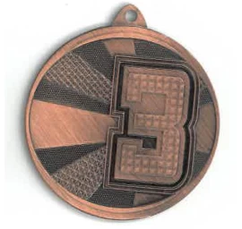 Plieninis Bronzinis Trečiosios Vietos Medalis Mmc29050/b