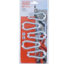 Plieninis Kabliukas 5vnt. Black + Decker