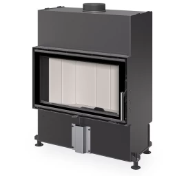 Plieninis židinio ugniakuras Romotop HEAT 4G 70.44.14, H4P 14 šviesi pakura IGN