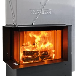 Plieninis židinio ugniakuras Spartherm Premium V-2L-80h, ø200 mm
