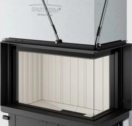 Plieninis židinio ugniakuras Spartherm Premium V-2R-80h, ø200mm