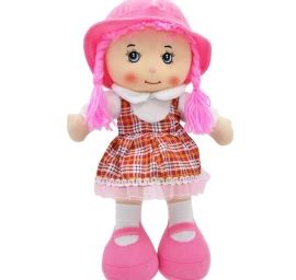 Pliušinė Skudurinė Lėlė Su Garsu