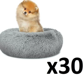 Pliušinis Lopinėlis S 40 Cm - šviesiai Pilkas X 30