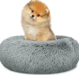 Pliušinis Lopšys S 40 Cm - šviesiai Pilkas