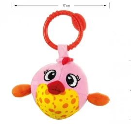 Pliušinis Pakabukas Su žuvimi - žuvytė - 2882 Pink