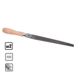 Plokščia dildė 250 mm