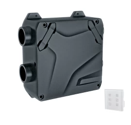 Plokštelinis ENTALPINIS rekuperatorius BLAUBERG Reneo-Fit D 100-E S14 su valdymo PULTU