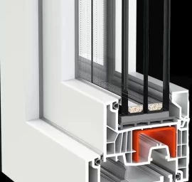 Aukščiausios kokybės PVC langai  Framex-80