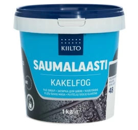 Plytelių tarpų glaistas KIILTO Saumalaasti, 1kg kakavos ruda sp.