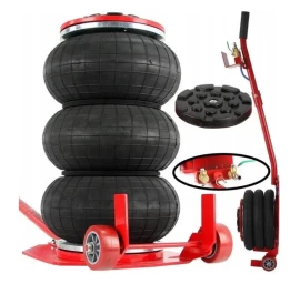 Pneumatinis domkratas su 3 oro pagalvėmis, 4T, Midori Japan, MJ-448