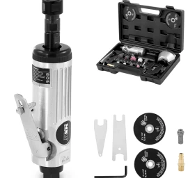 Pneumatinis Tiesių Kotų šlifuoklis 25000 Aps./min - Rinkinys