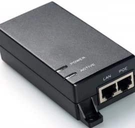 Poe 802.3af Maitinimo šaltinis / Adapteris, Maks. 48 V 15,4 W Gigabit 10/100/1000 Mbps, Aktyvus Poe 802.3af Maitinimo šaltinis / Adapteris, Maks. 48 V 15,4 W Gigabit 10/100/1000 Mbps, Aktyvus